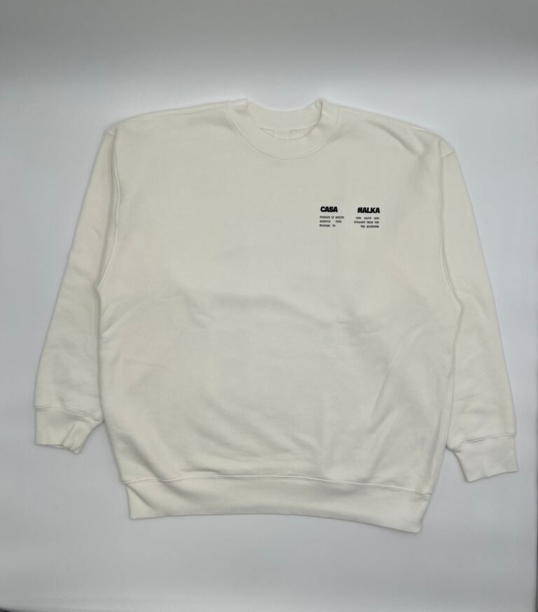 Crewneck White V1